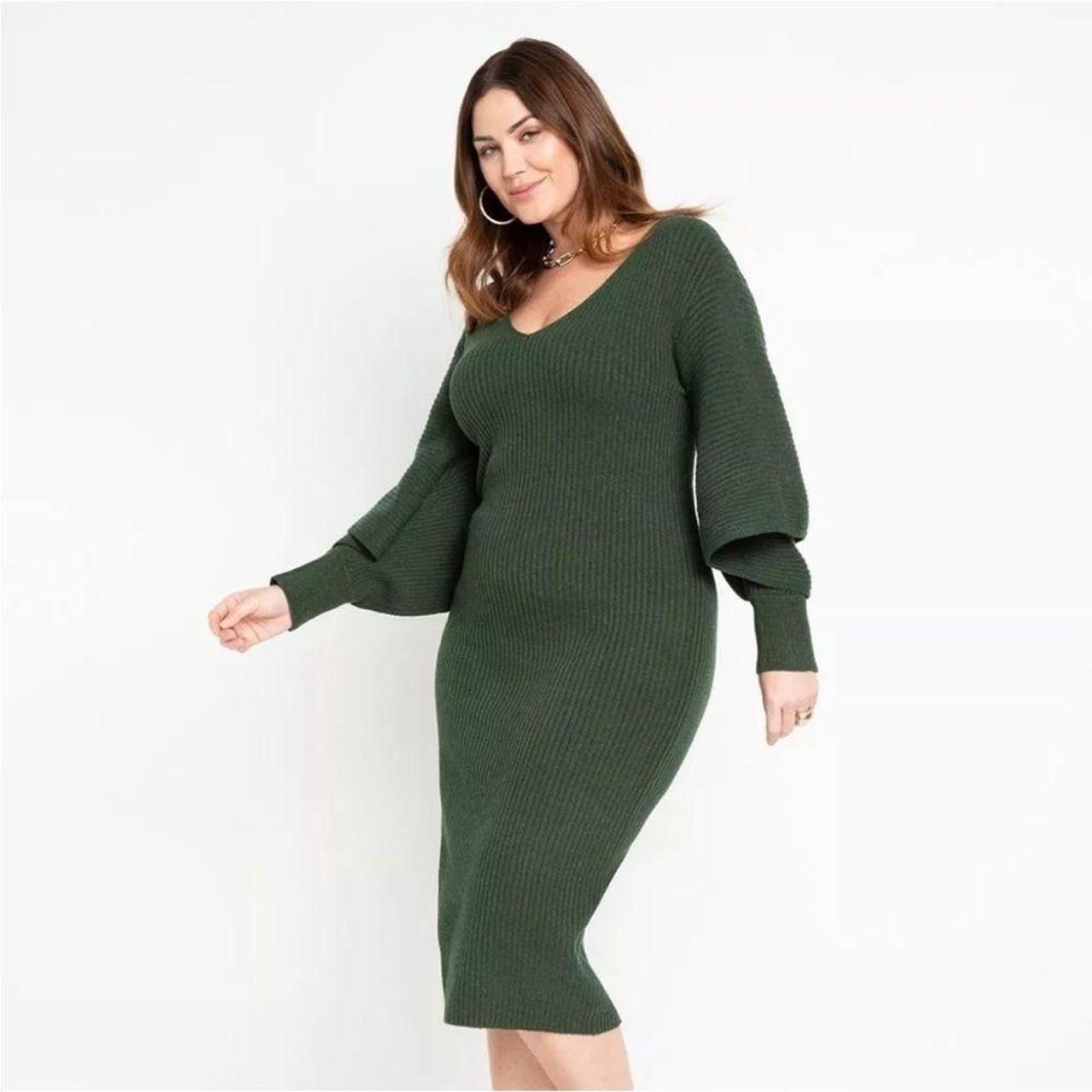 Eloquii on sale green dress