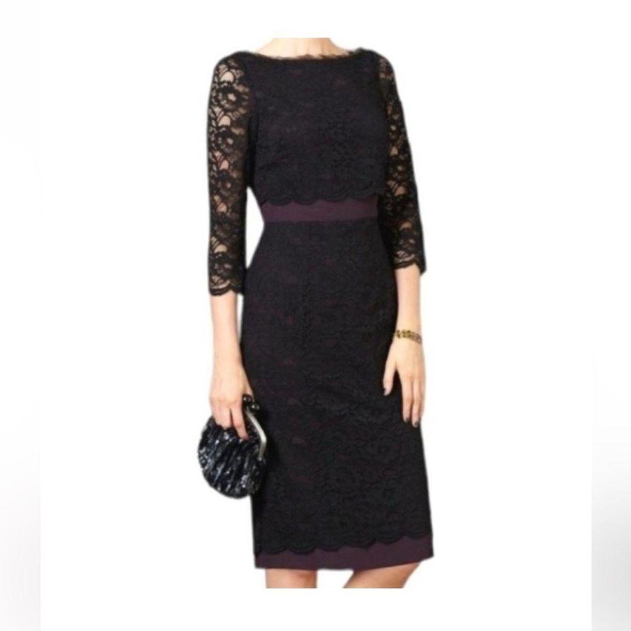 Boden navy lace clearance dress