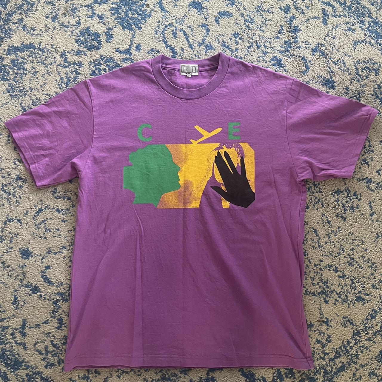 Cav Empt Men's Purple T-shirt | Depop