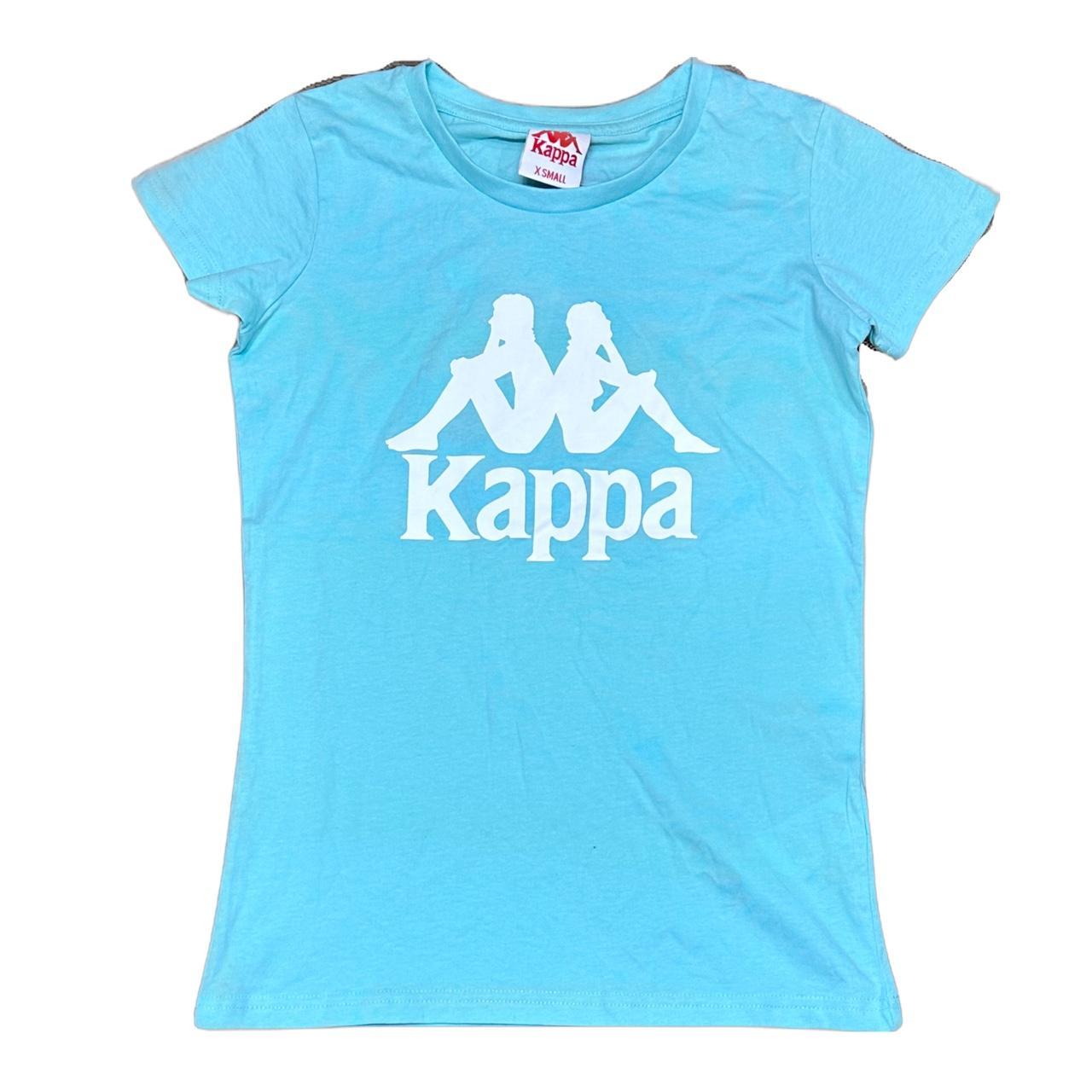 Baby blue 2024 kappa shirt