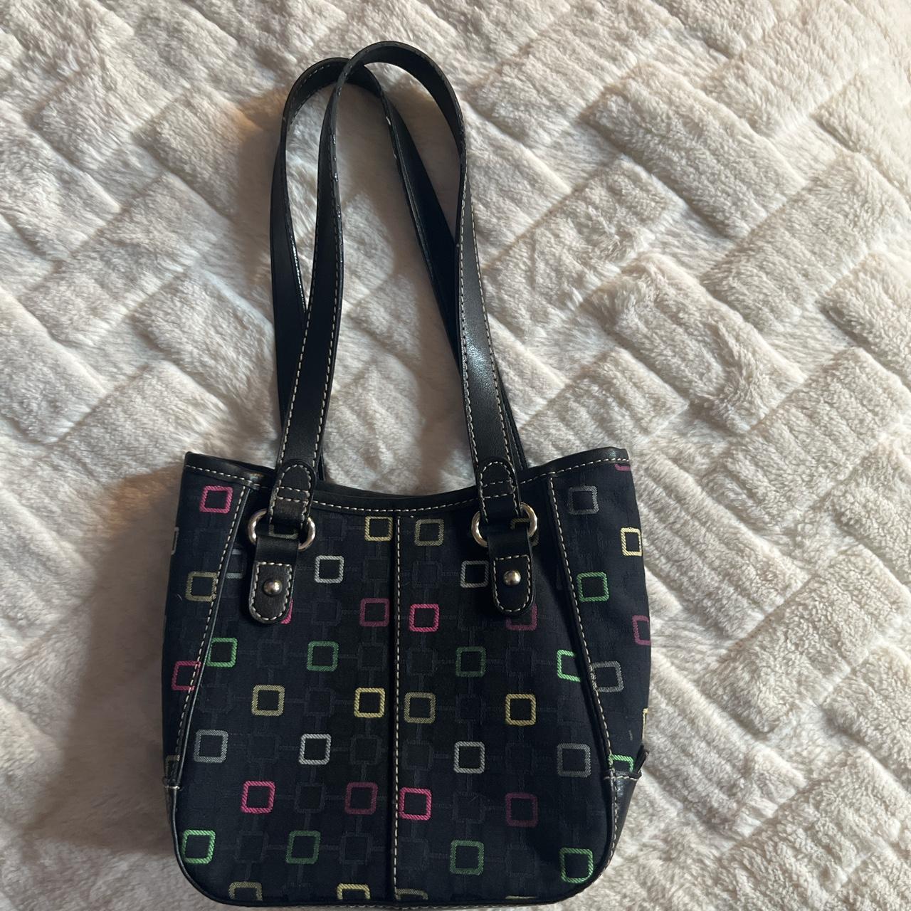 Purse with middle divider sale