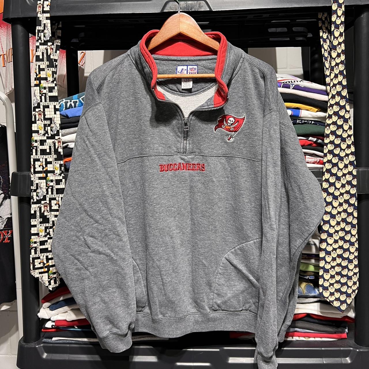 VTG Tampa Bay Buccaneers Faded Sweatshirt Size - Depop