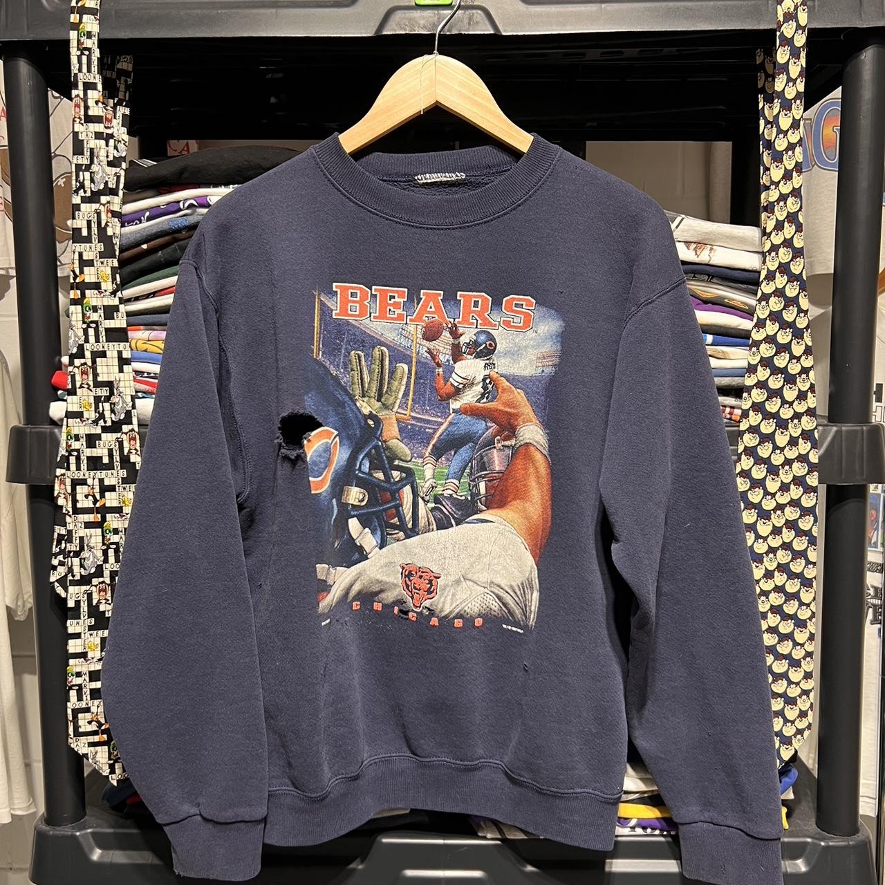 VTG NFL Chicago Bears Crewneck sz2XL Condition: - Depop