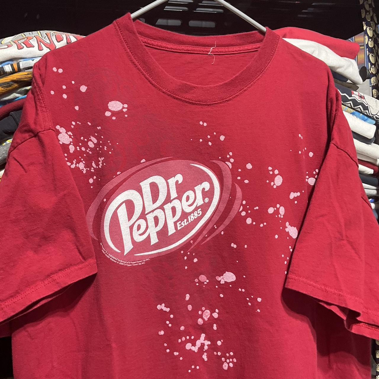 Vintage y2k Dr Pepper soda shirt depop vintage... Depop