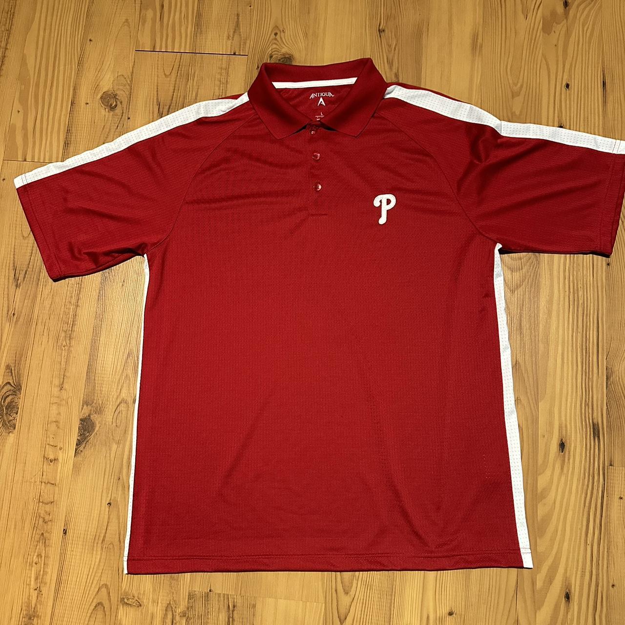 Philadelphia Philles Polo Shirt No stains or - Depop