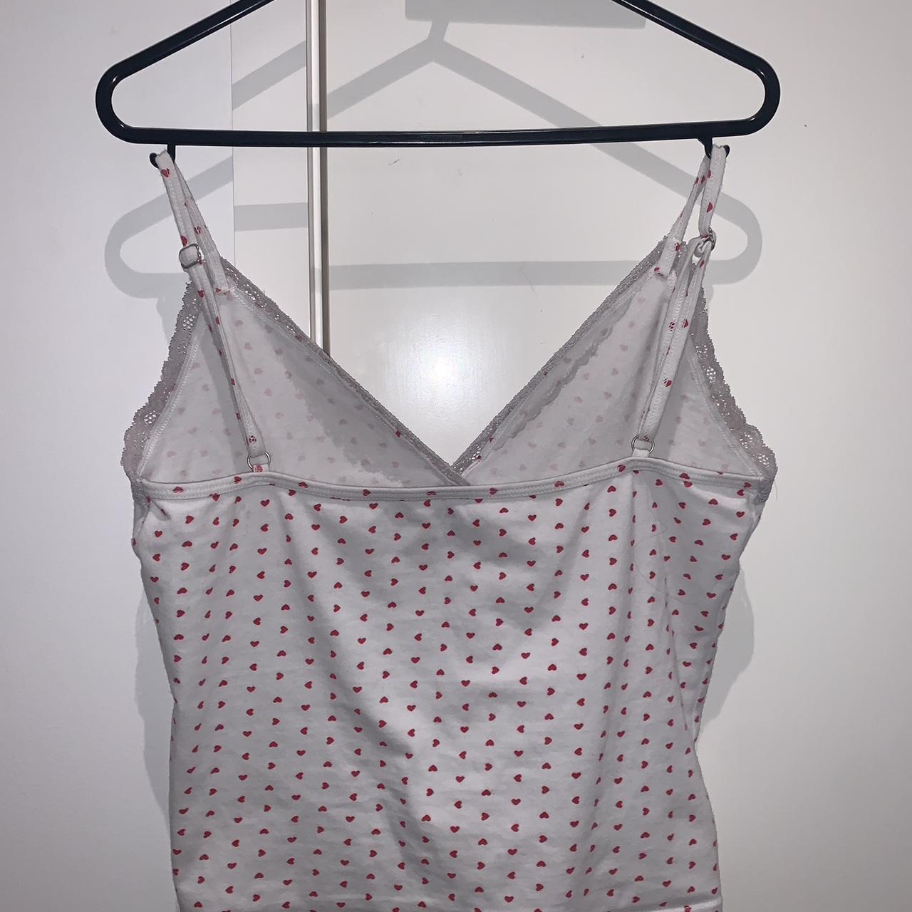 Brandy Melville Amara Heart Tank JUST SEEING... Depop