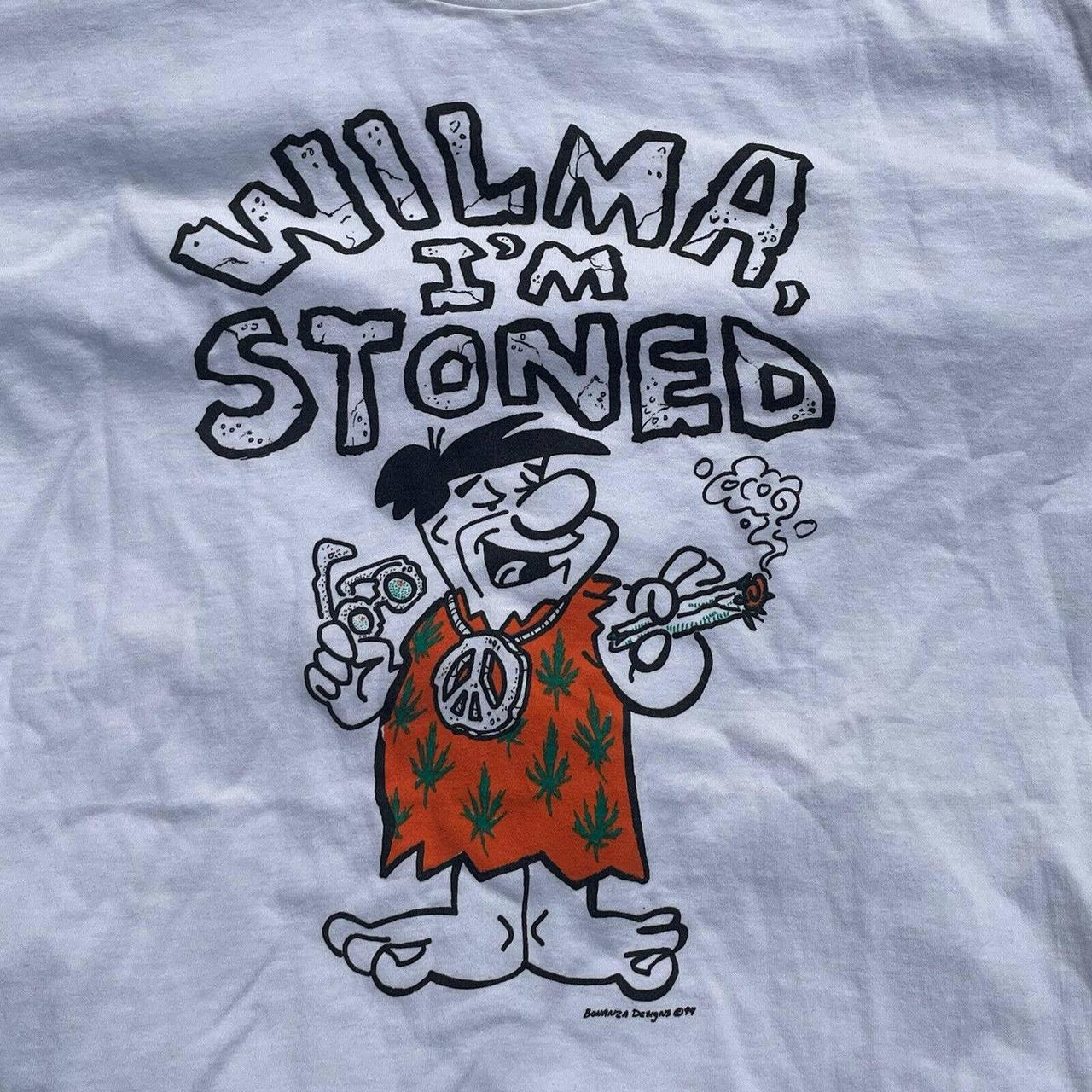 Vintage 1994 90s Fred Flintstone Grateful Dead t shirt