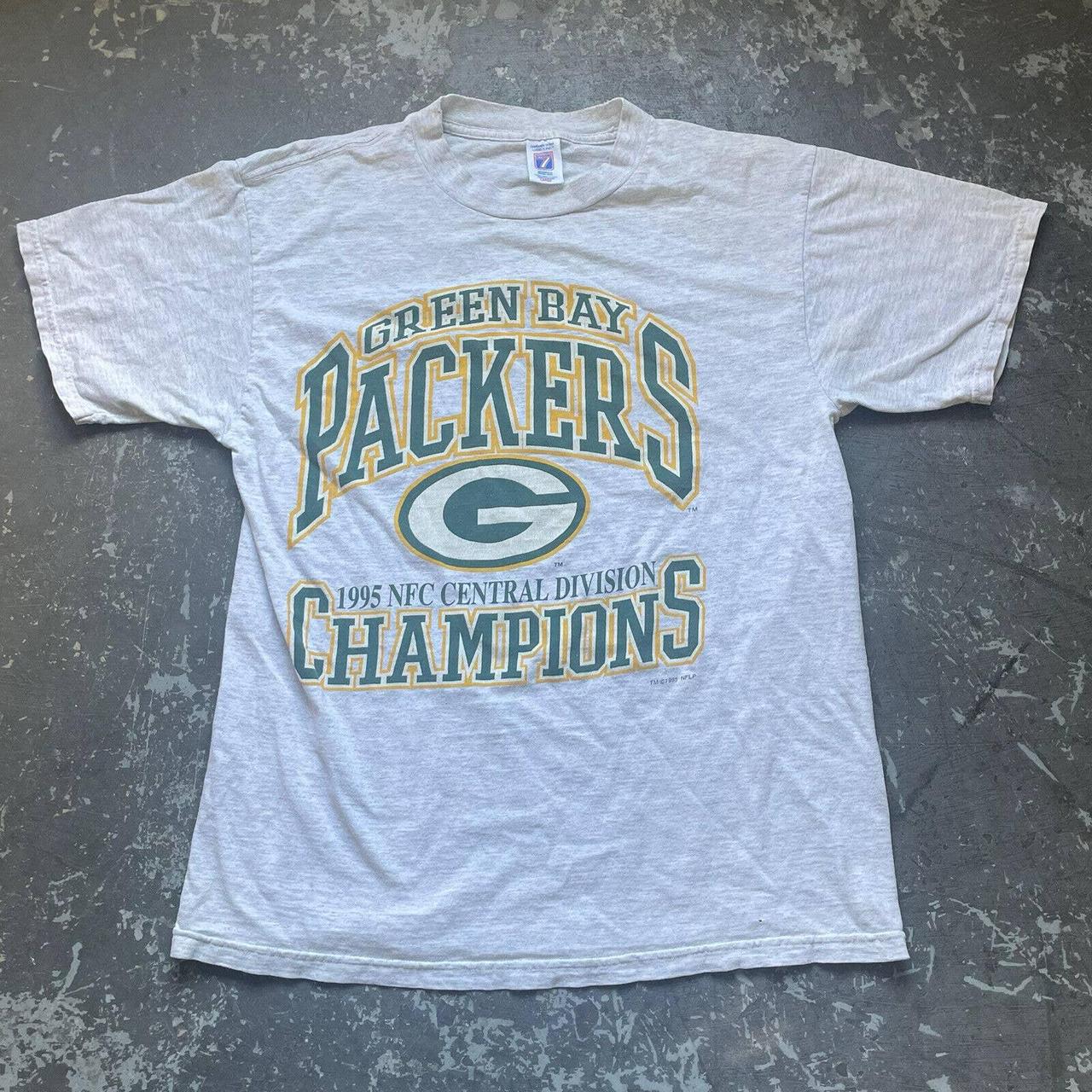 Vintage Green Bay Packers Division Champs Tee Shirt