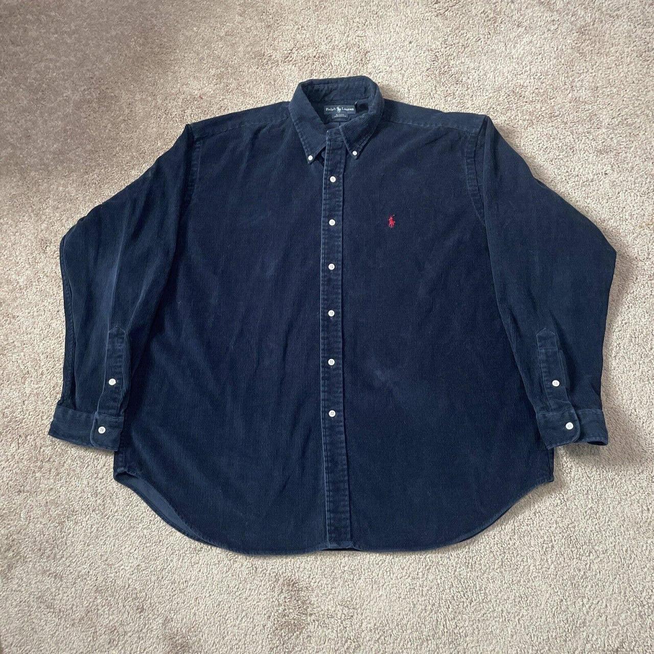 Vintage Polo Ralph Lauren Blaire Blue Corduroy... - Depop