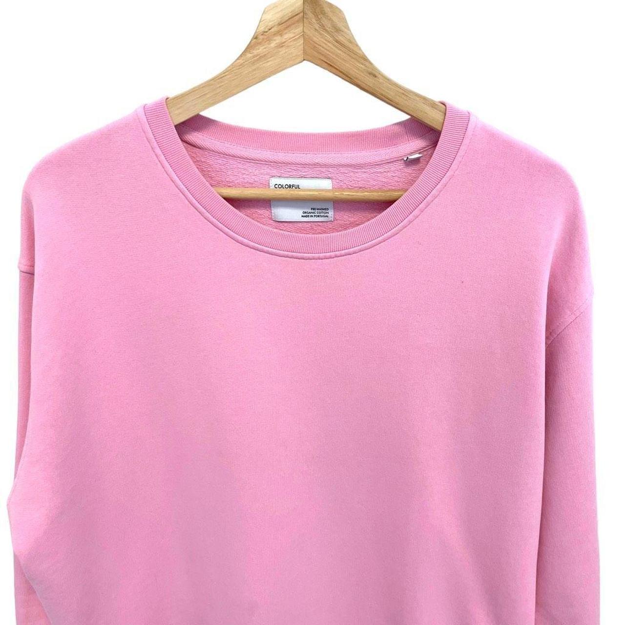 Colorful Standard Women's Pink Sweatshirt (2)