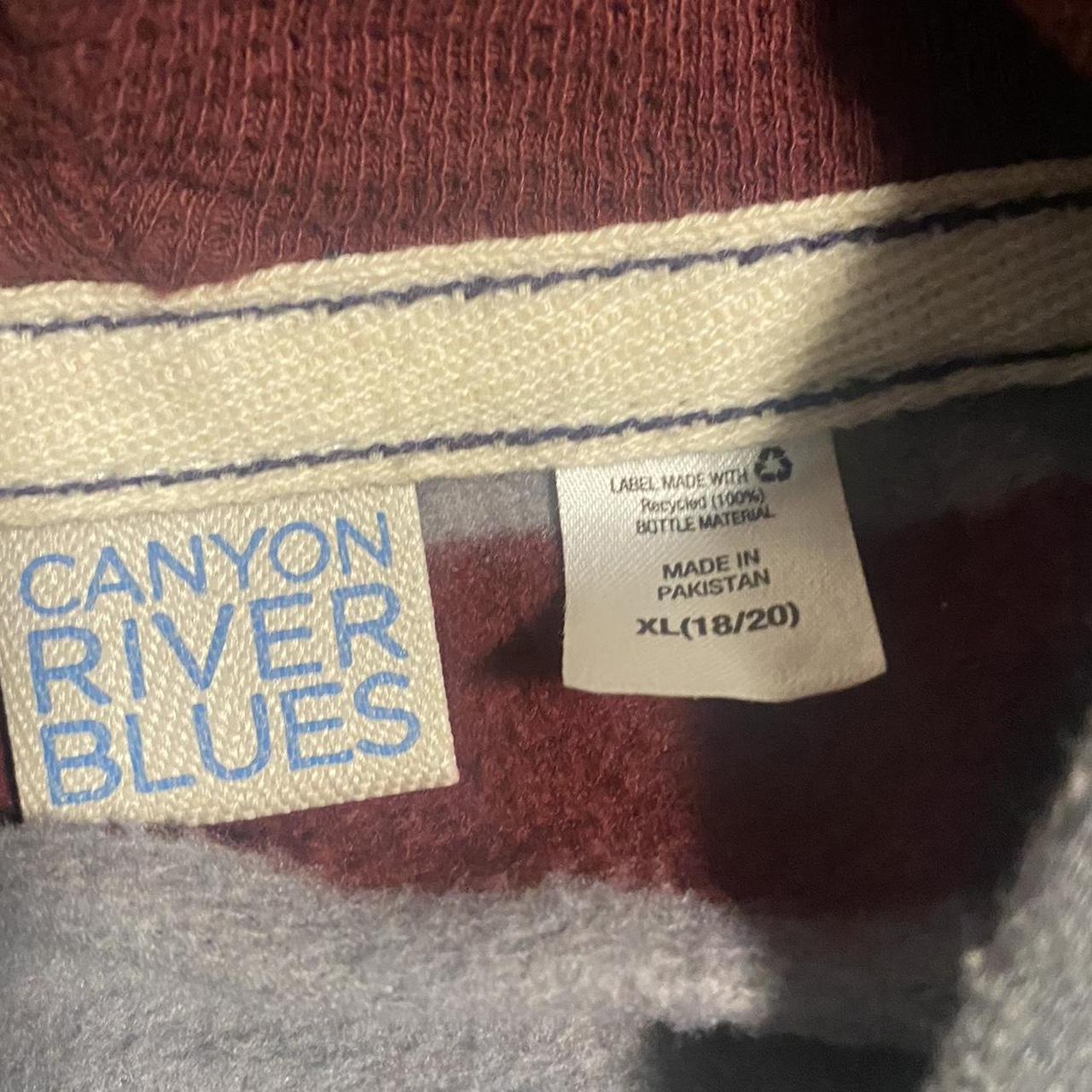 Canyon River Blues Men's Grey and Burgundy Jumper (3)
