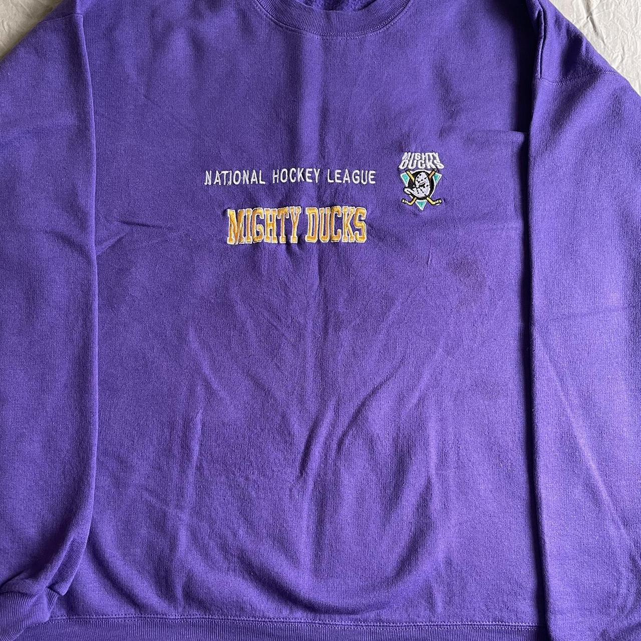 Mighty Ducks NHL Crewneck Sweatshirt Don t think. Depop