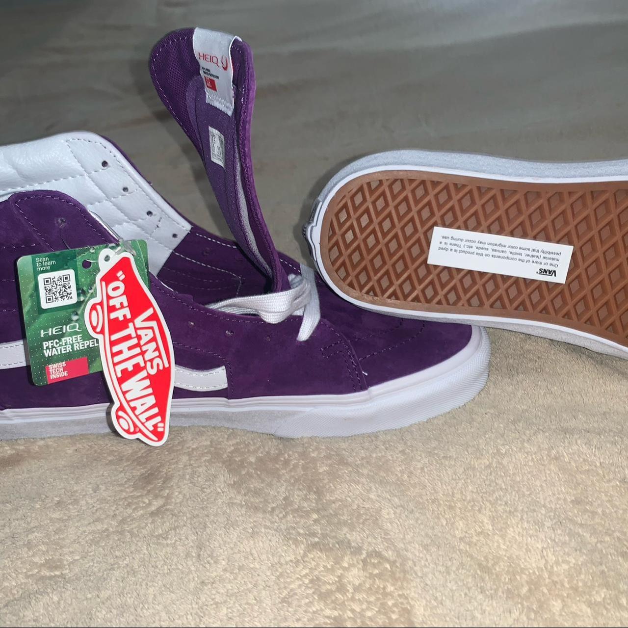 New purple hot sale vans