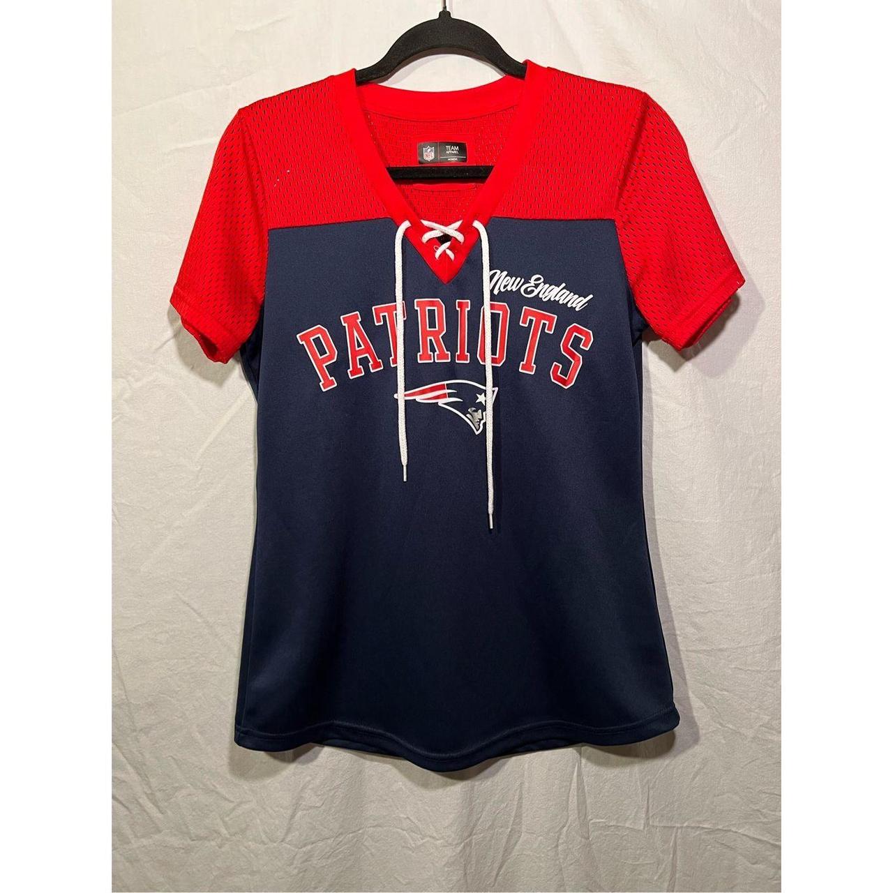 NFL Team Apparel New England Patriots Shirt Long - Depop