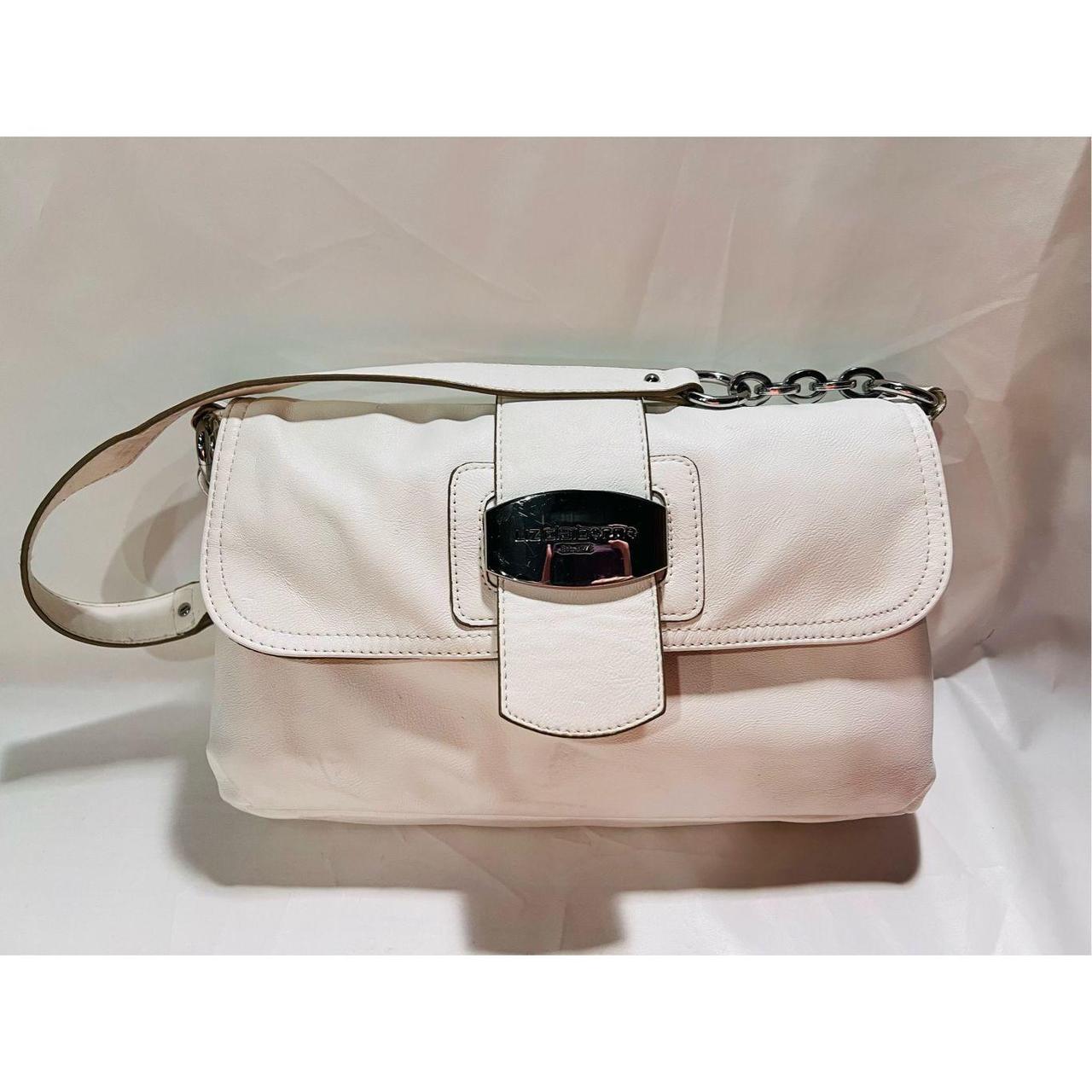 Liz claiborne white on sale purse