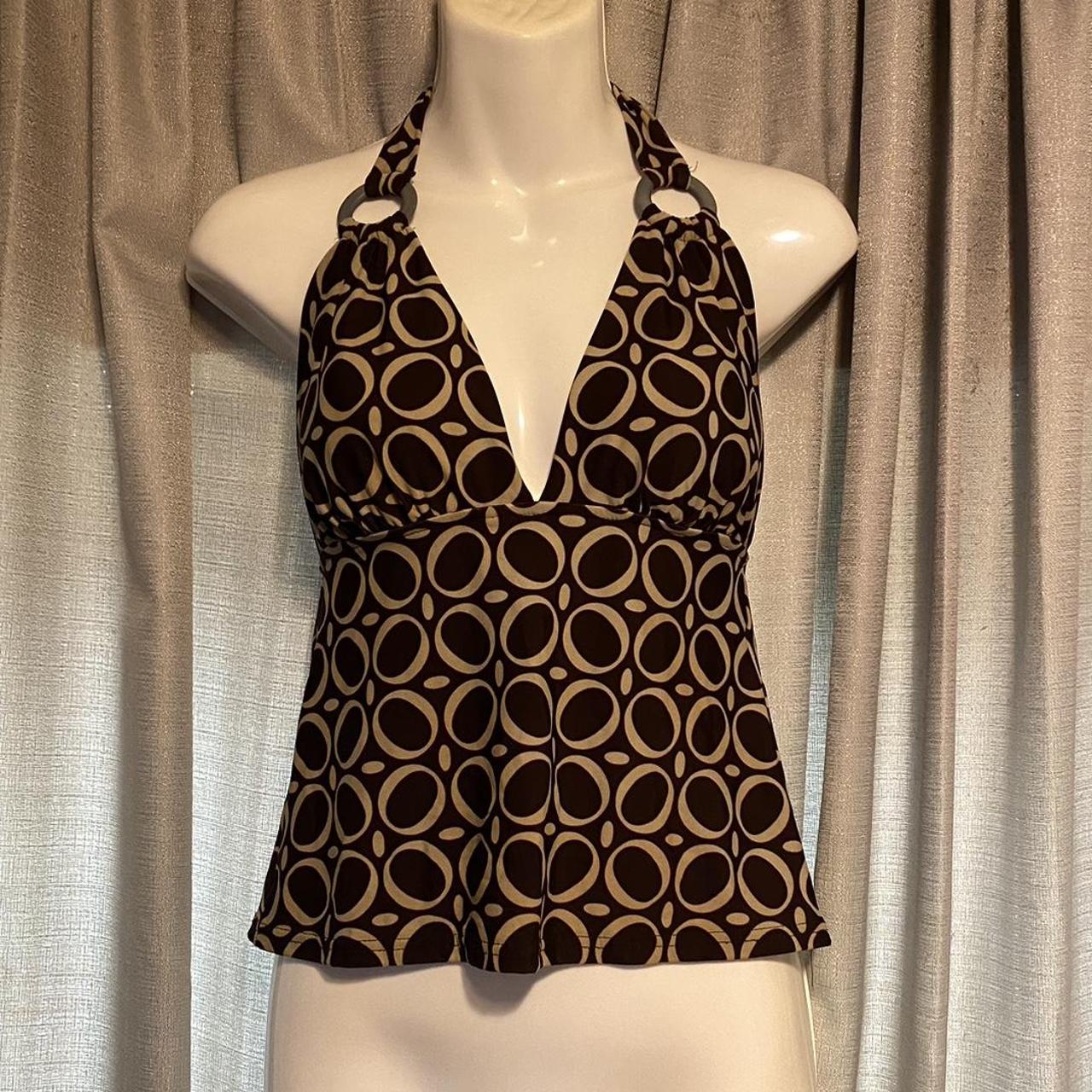 Jamaica Bay swim halter top size 10 fits a medium/... Depop