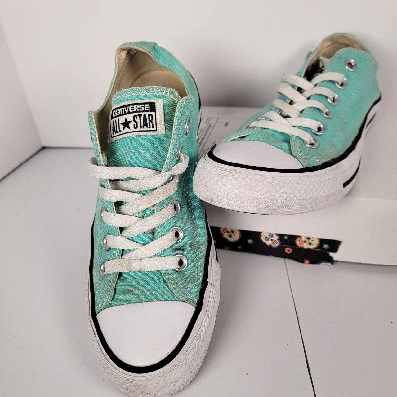 Converse shoes mint green online