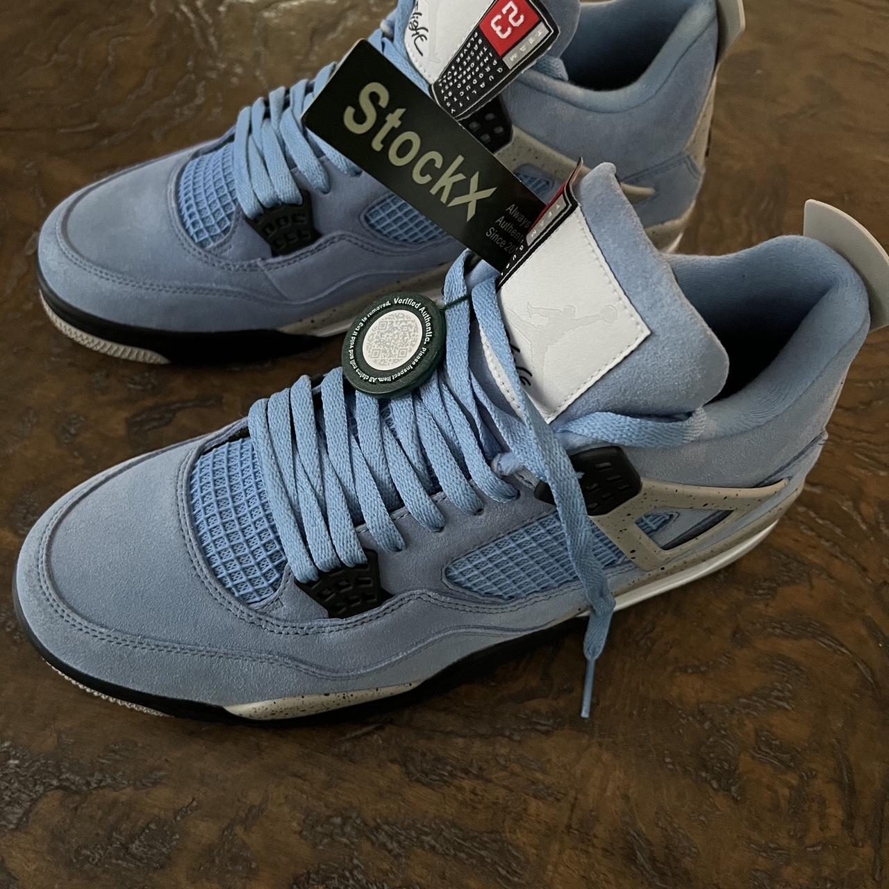 stockx university blue 4s