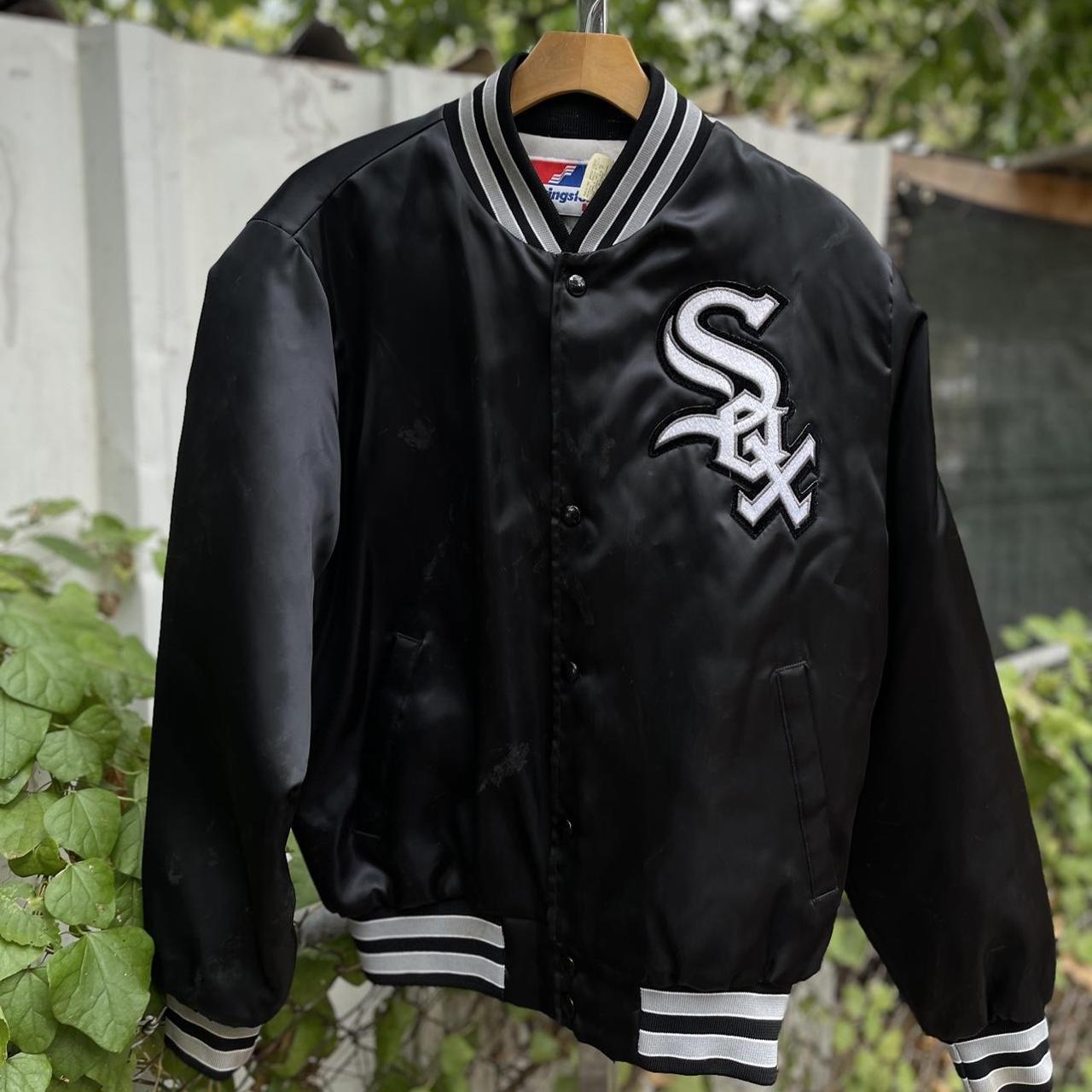 New 80s Chicago White Sox Starter Jacket Vintage Satin 