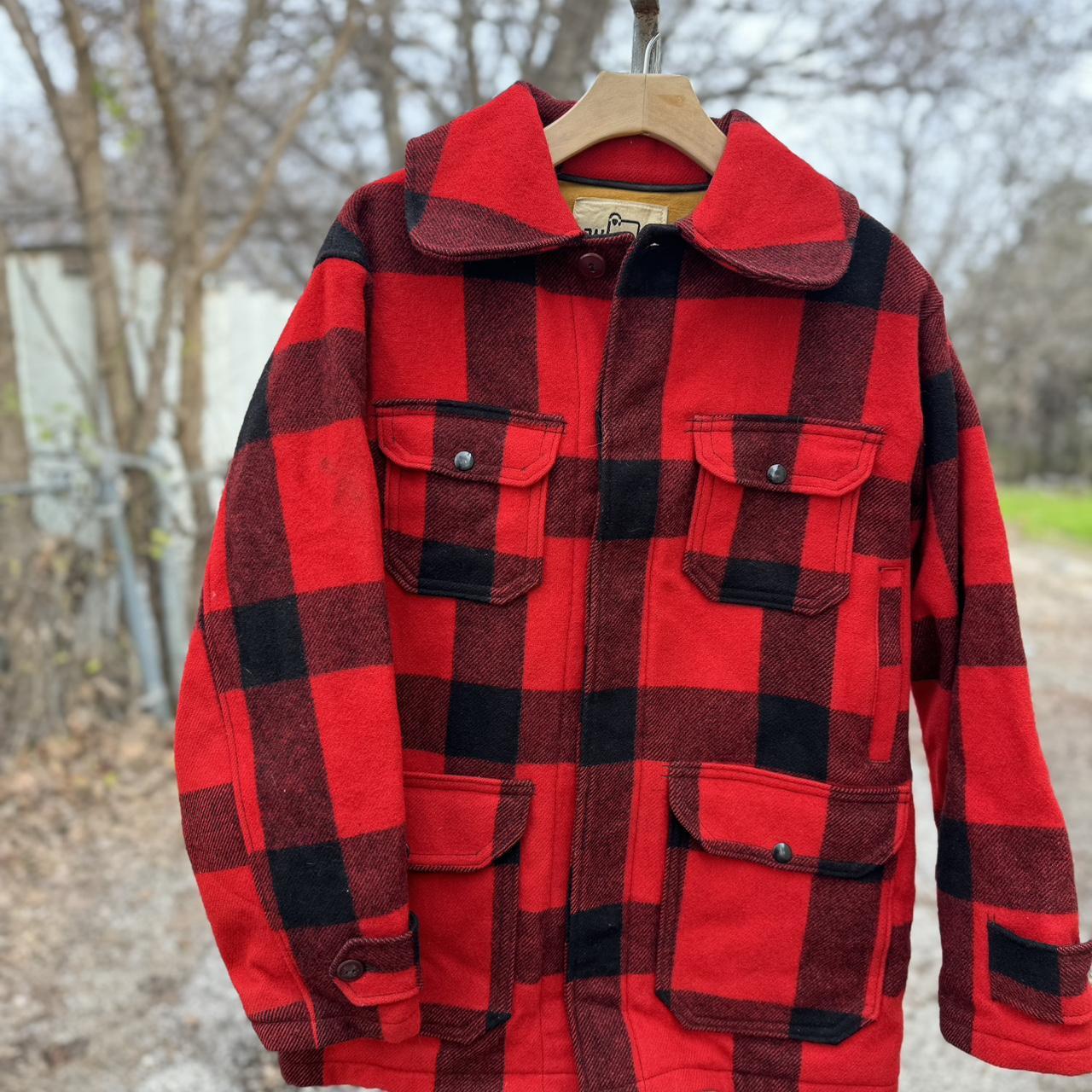 Mackinaw jacket woolrich hot sale