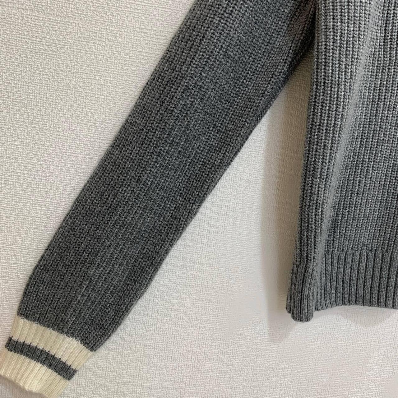 Miu Miu Women's Sweater - Grey - L – Grey Miu Miu… - image 4