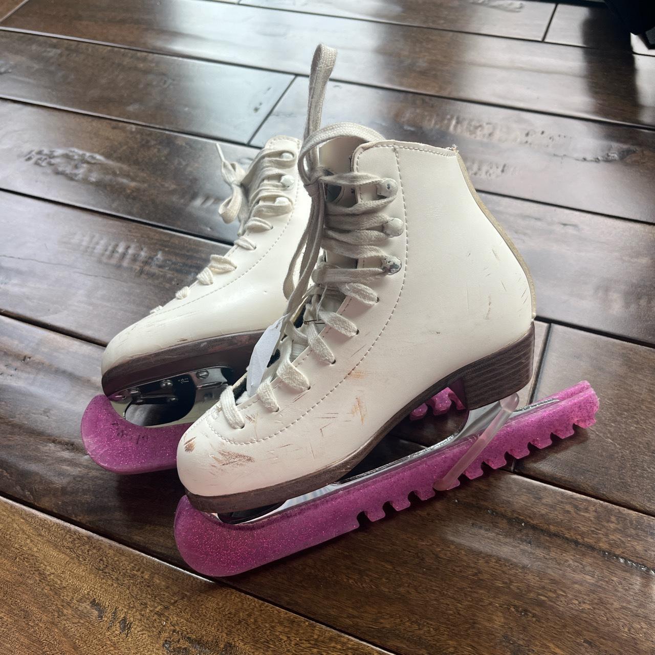 RIEDELL PROFESSIONAL FIGURE SKATES SIZE 13 GREAT... - Depop