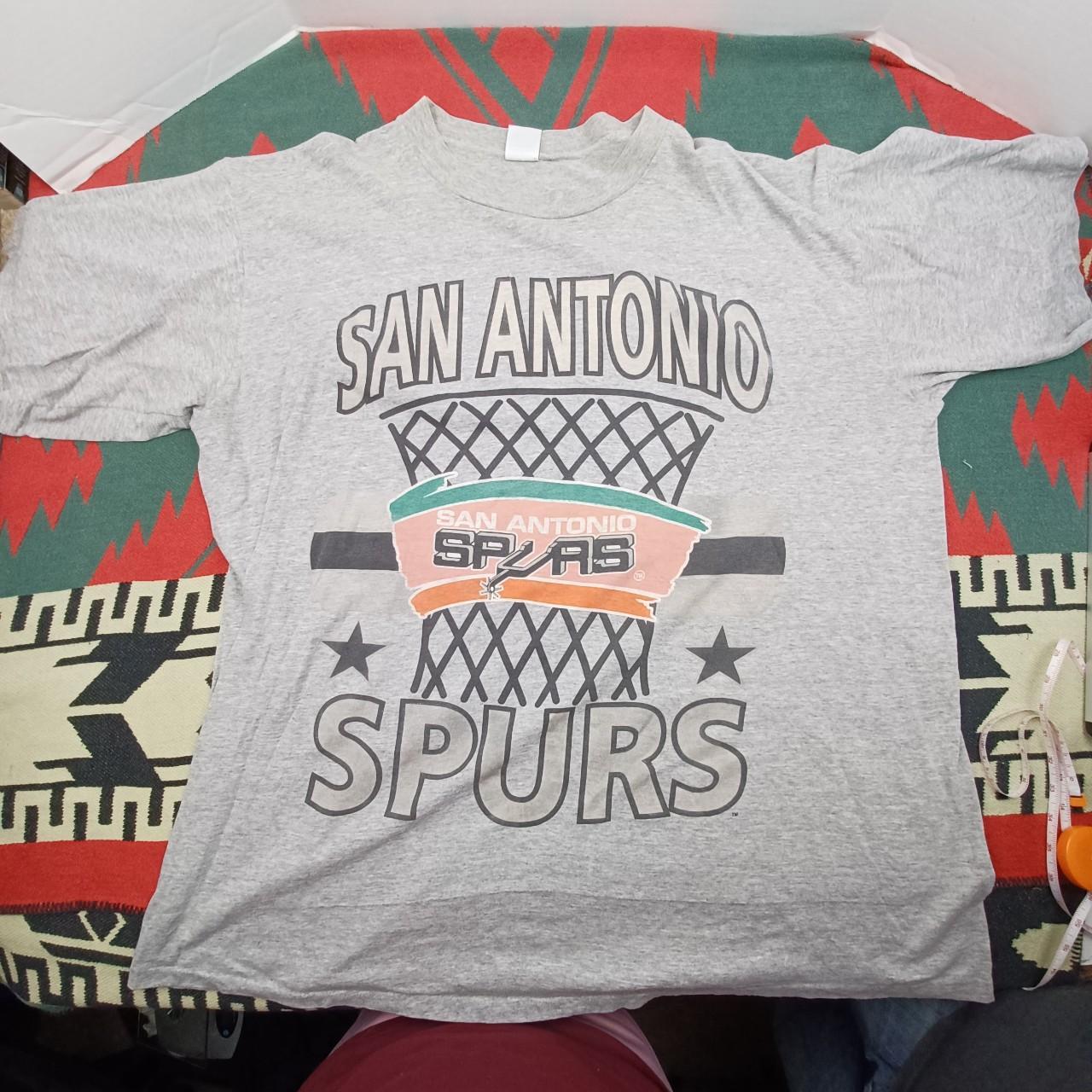 Single stitch San Antonio spurs tee deals