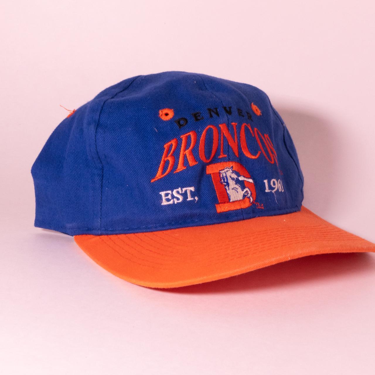 Denver Broncos Old Logo Baseball Hat Snapback NFL - Depop