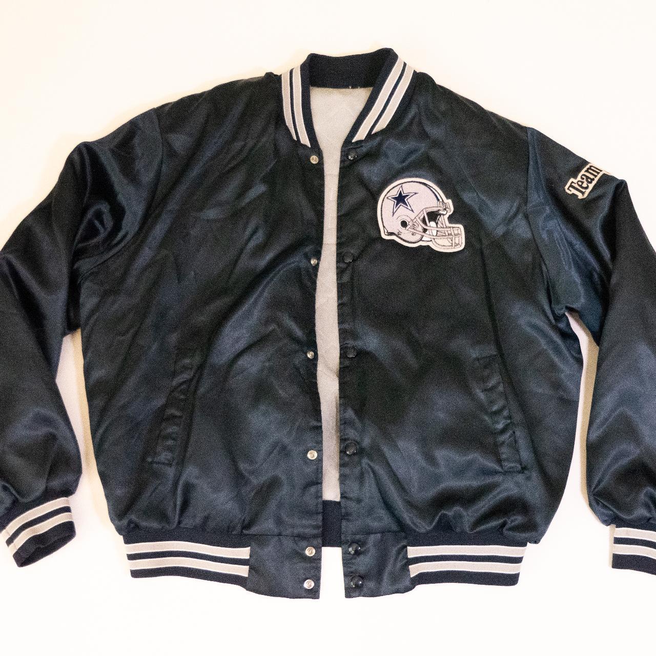 Dallas cowboys bomber jacket. Chalk line brand - - Depop