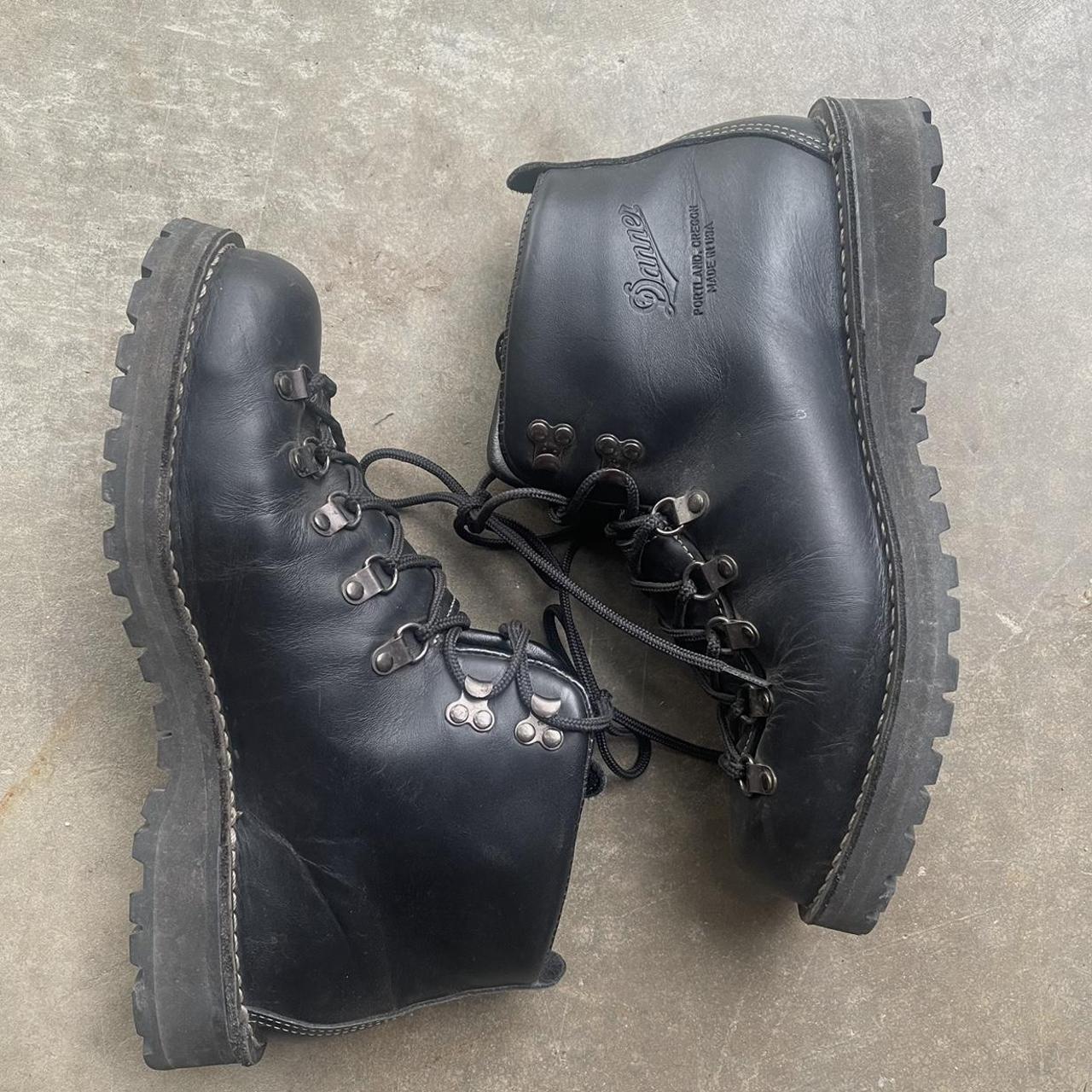 danner mountain light ii hiking mountaineering boots... - Depop