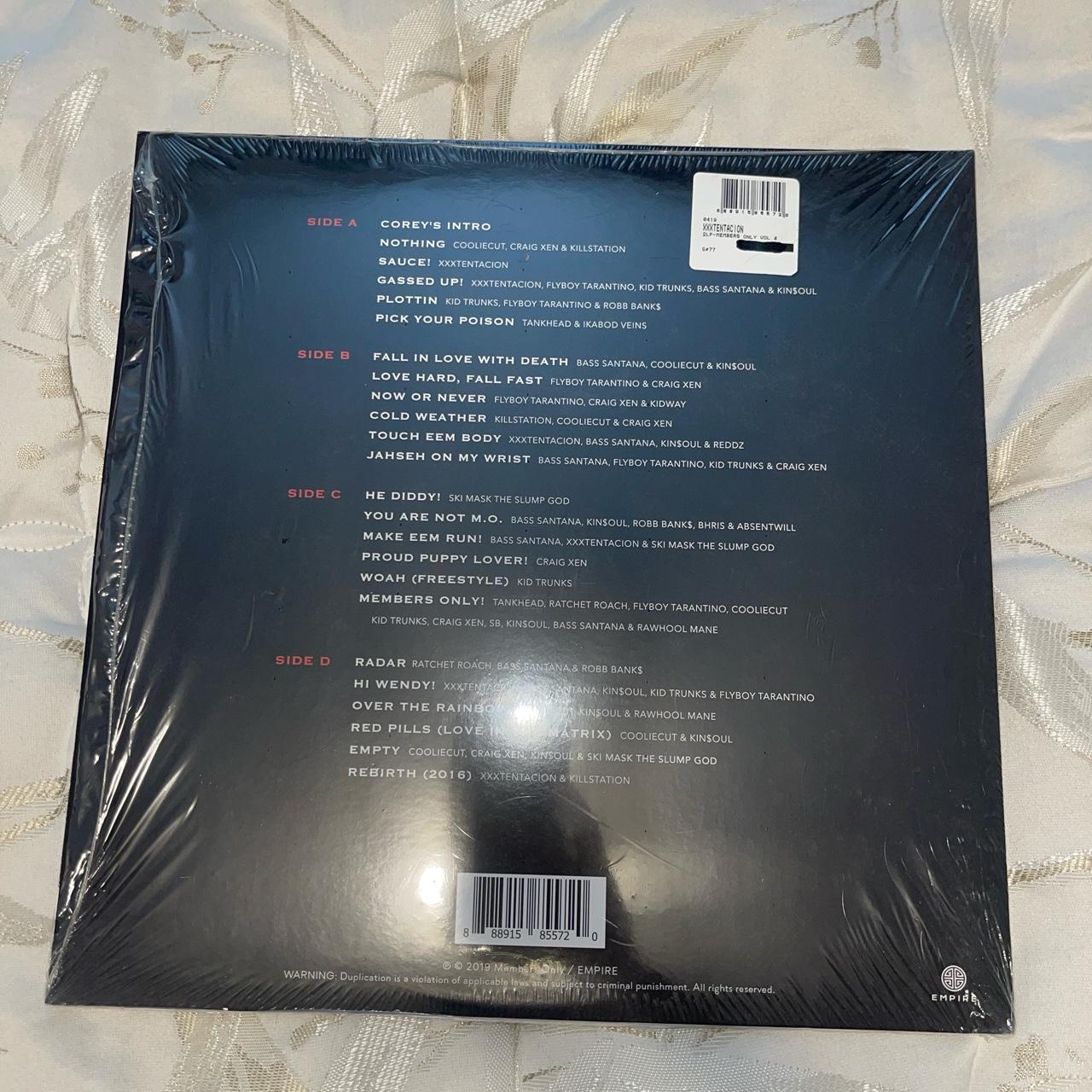 Xxxtentacion Members Only Volume 4 Album Vinyl Depop 