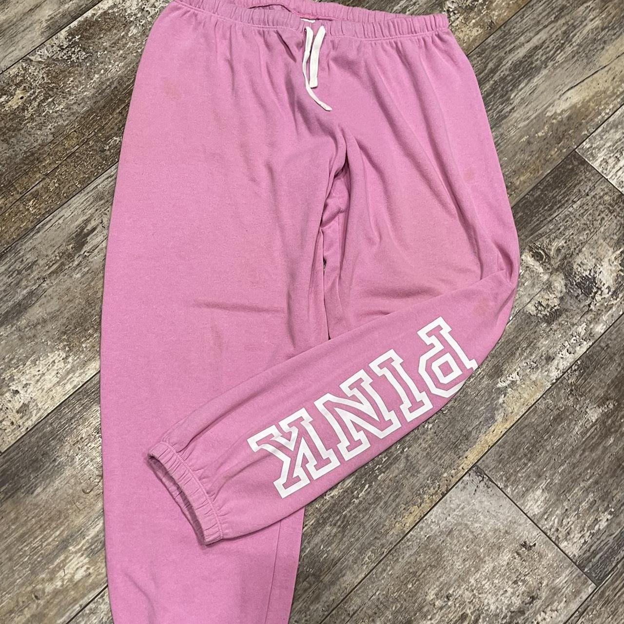 Victorias Secret Pink sweats small stain shown in pic - Depop