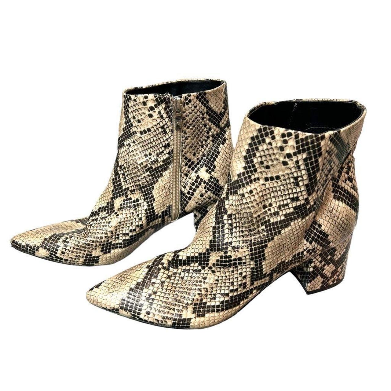 Marc fisher outlet retire booties snake