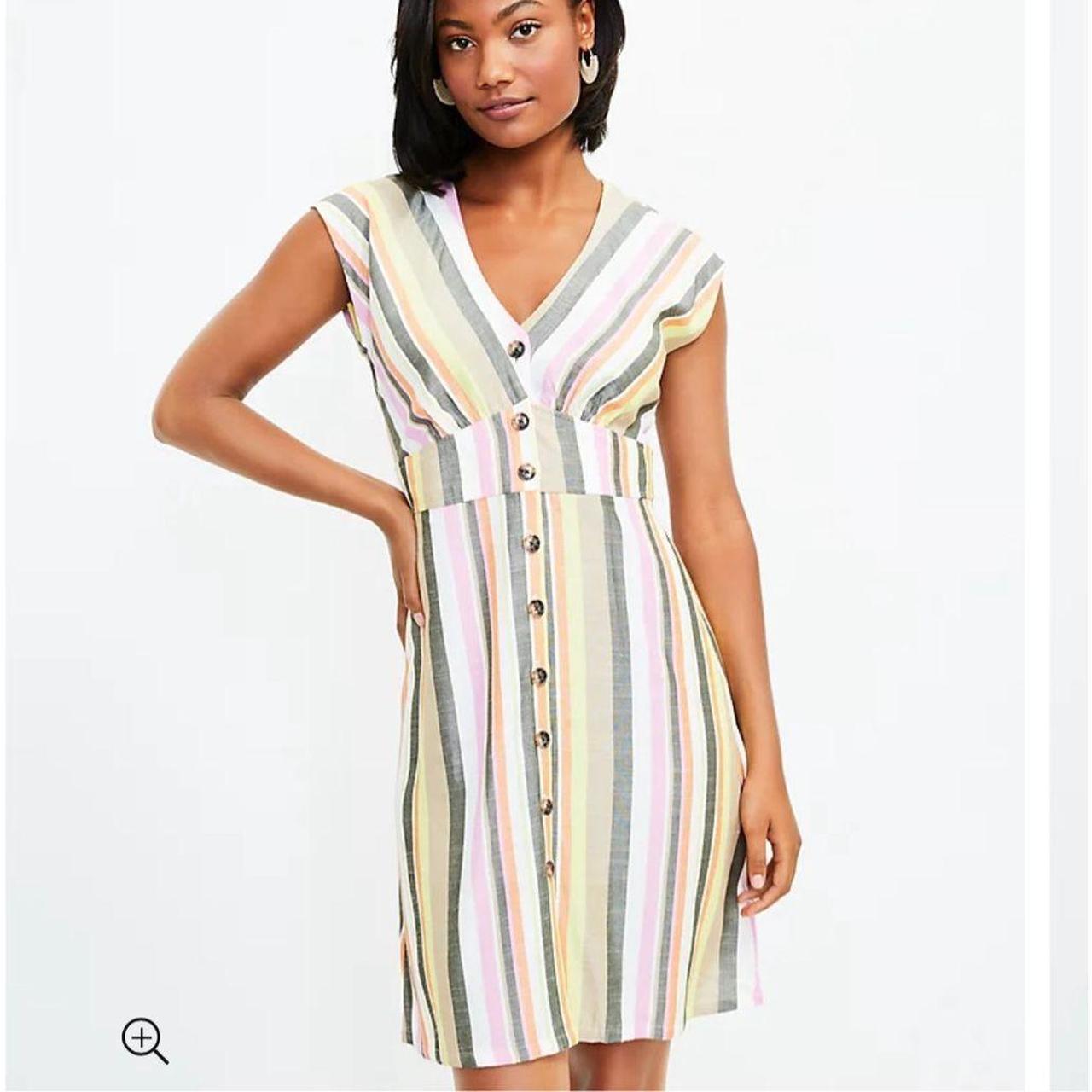 Loft midi dress best sale