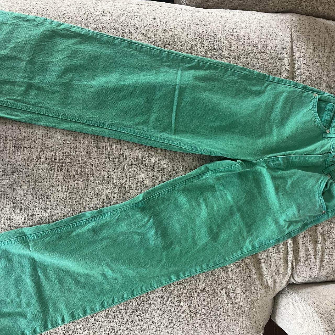 Zara Marine high waisted Marine jeans - Depop