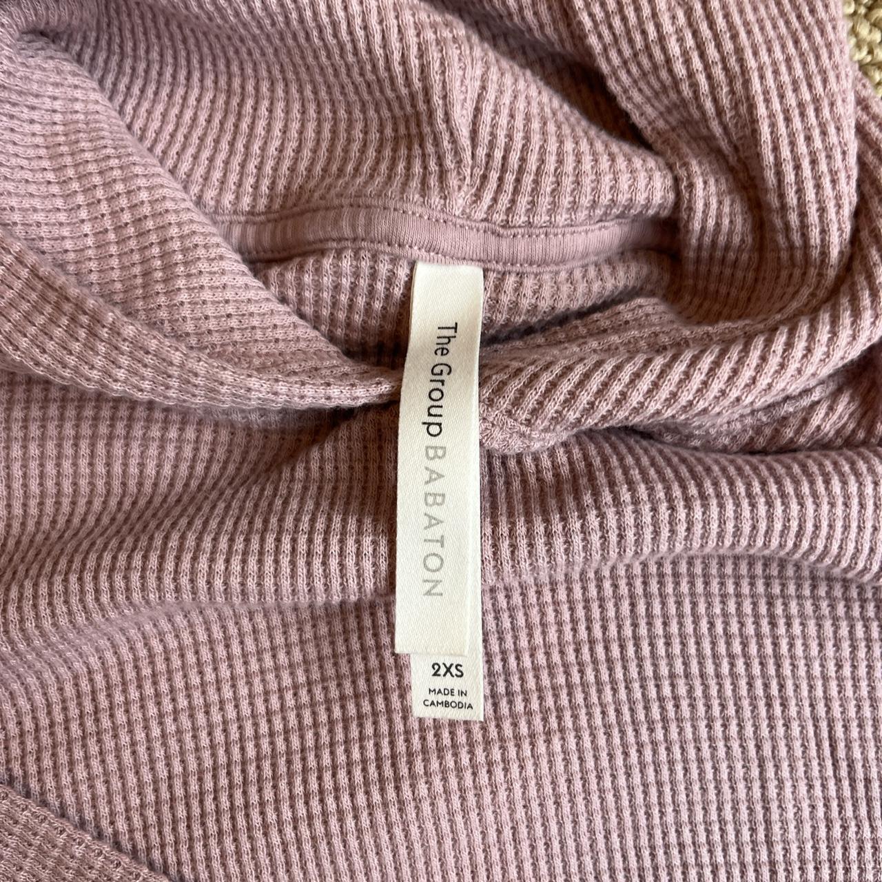 Aritzia Women's Purple and Pink Hoodie | Depop