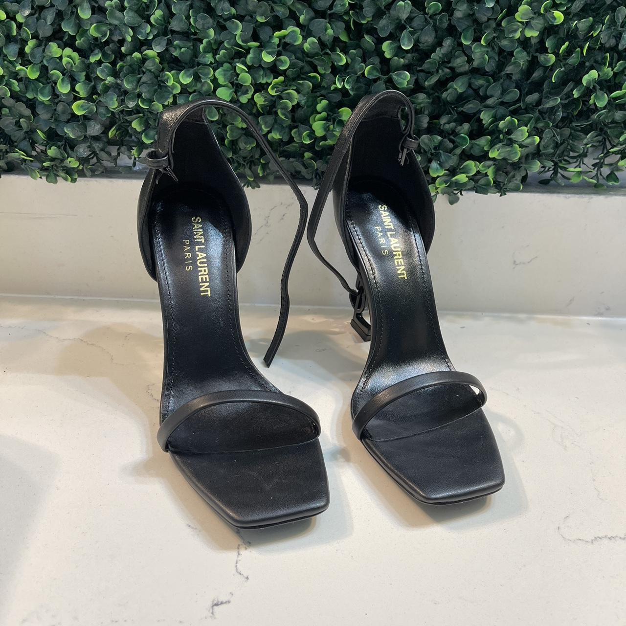 Saint Laurent Opyum Ankle Strap Sandal... - Depop