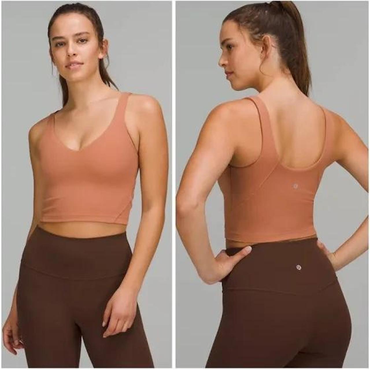 super cute limited edition dusty clay align top from