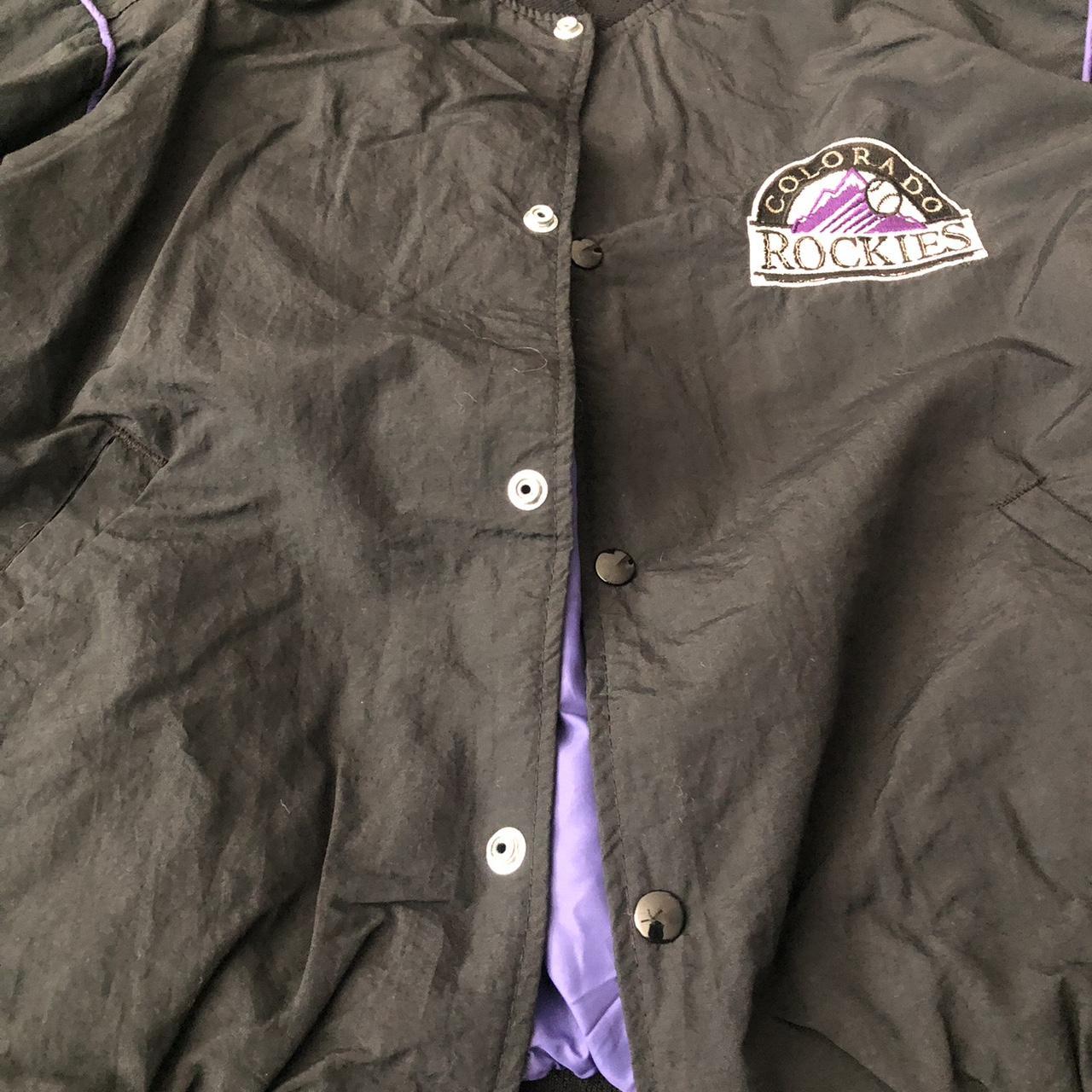 VTg 90s Starter Colorado Rockies Baseball Jersey Button Down