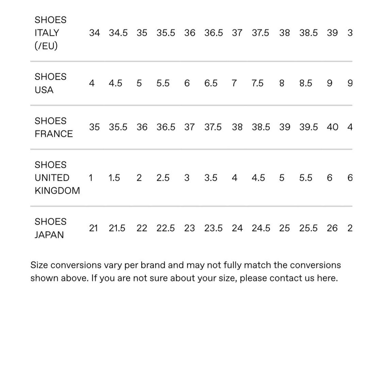 Size Guide Size In Louboutin CHRISTIAN LOUBOUTIN So Kate 120