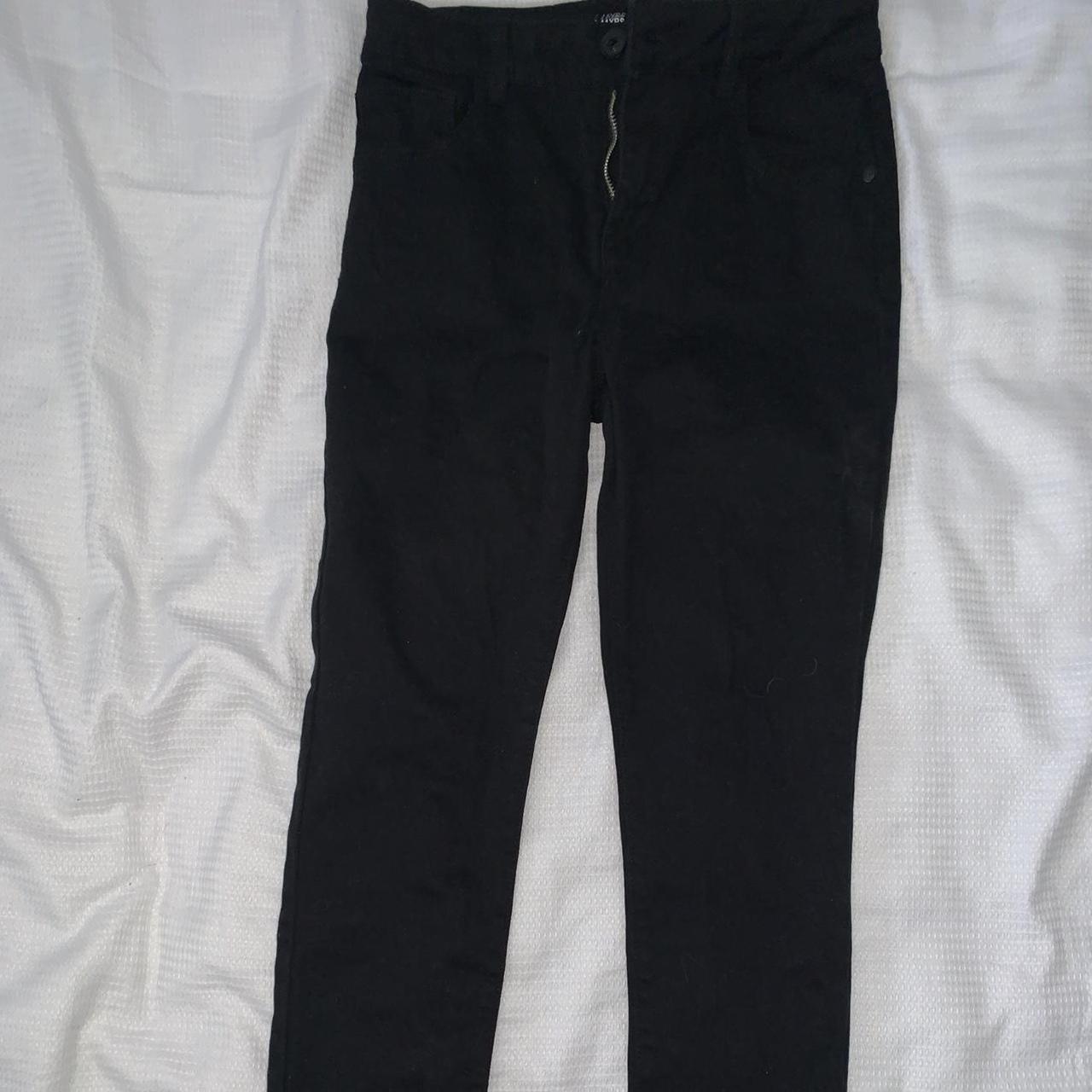 Primark skinny fit black jeans Boys 9-10 Excellent... - Depop