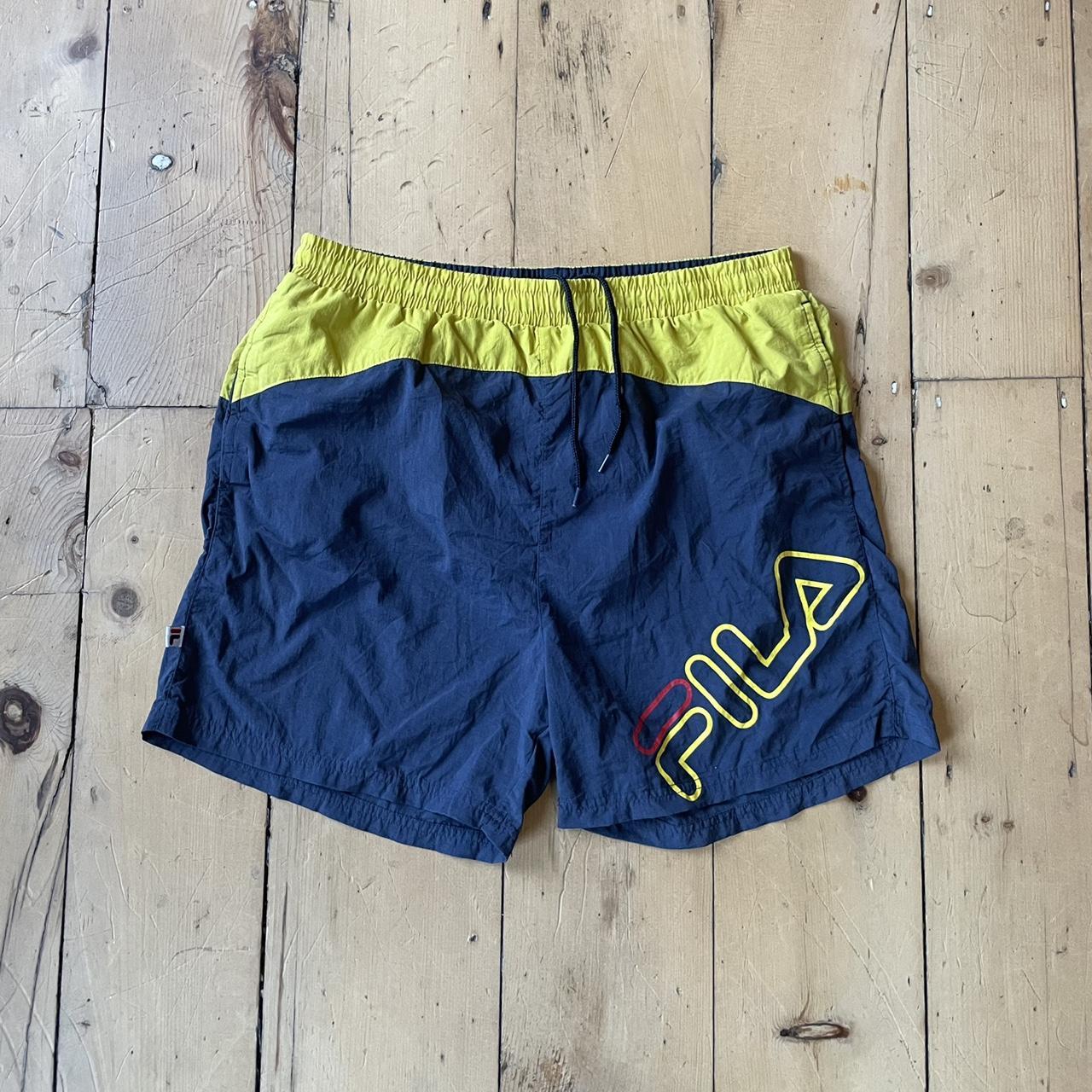 Fila Swim Trunks Vintage FILA swimming trunks... - Depop