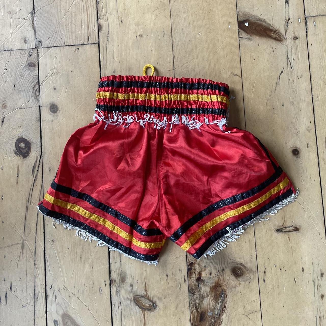 Boxing shorts Vintage Y2K boxing shorts. Spell out... Depop