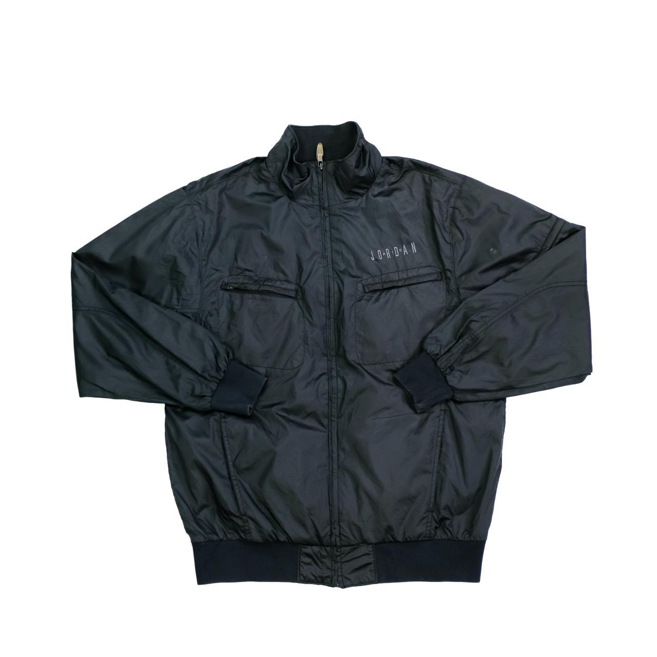 genuine leather nike jordan coats & jackets