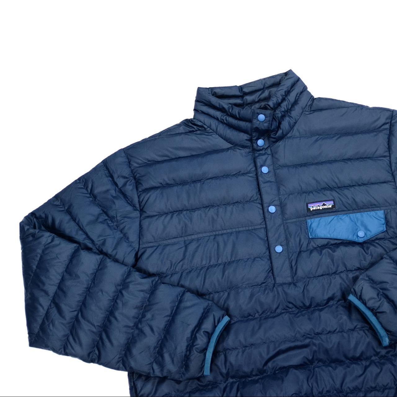 Patagonia snap neck puffer jacket Patagonia puffer.... Depop