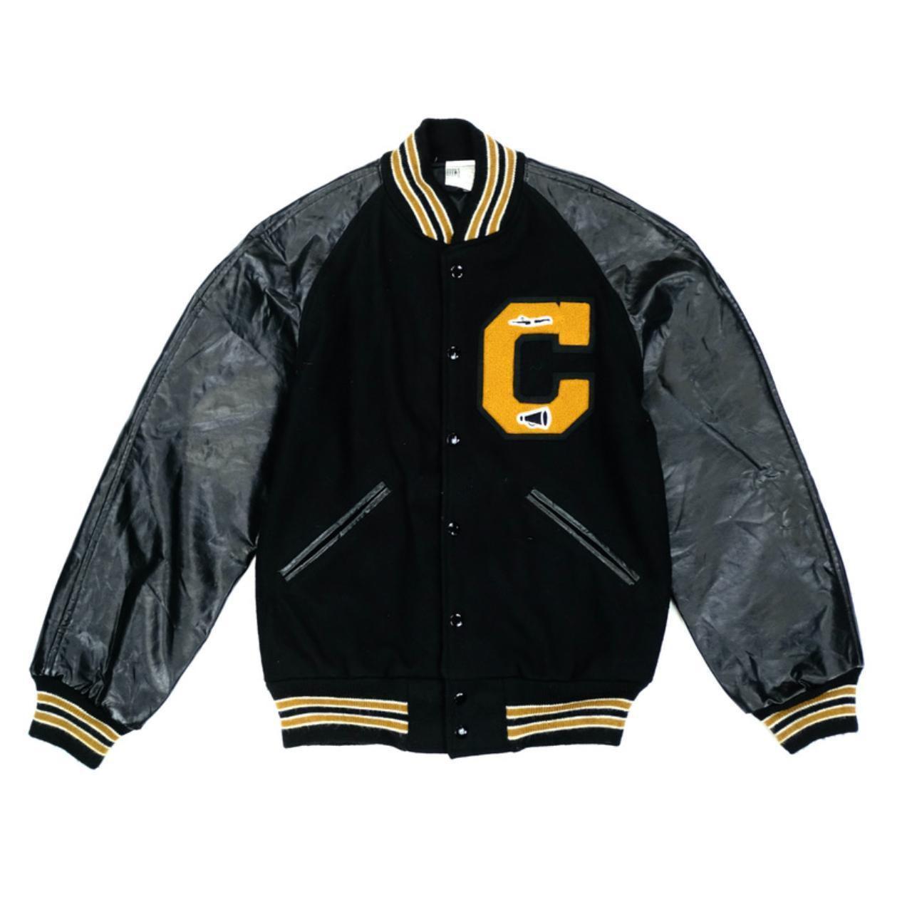 60s / 70s Letterman Varsity Jacket Quality made... - Depop