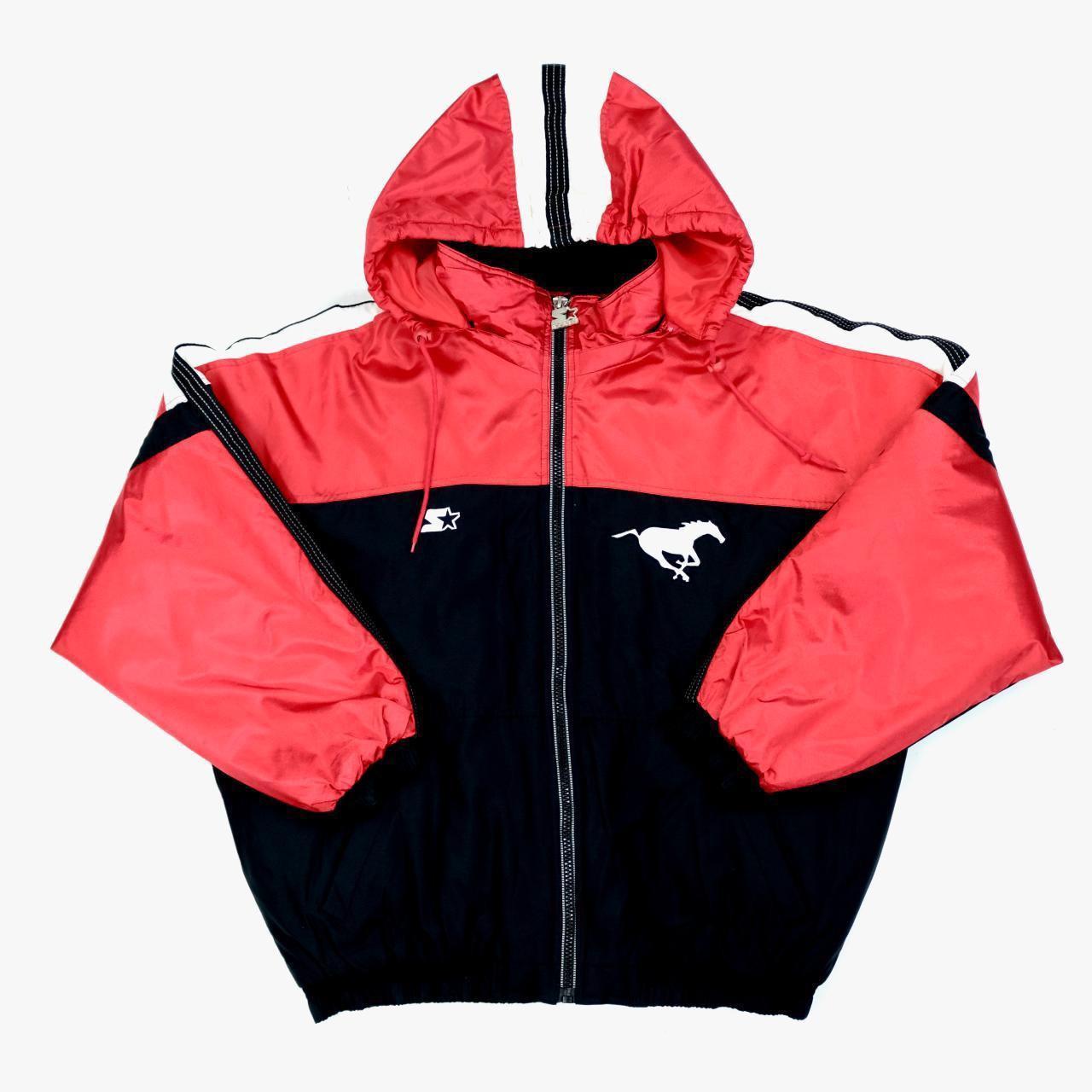 Starter Jacket Vintage Starter Brand Calgary... Depop