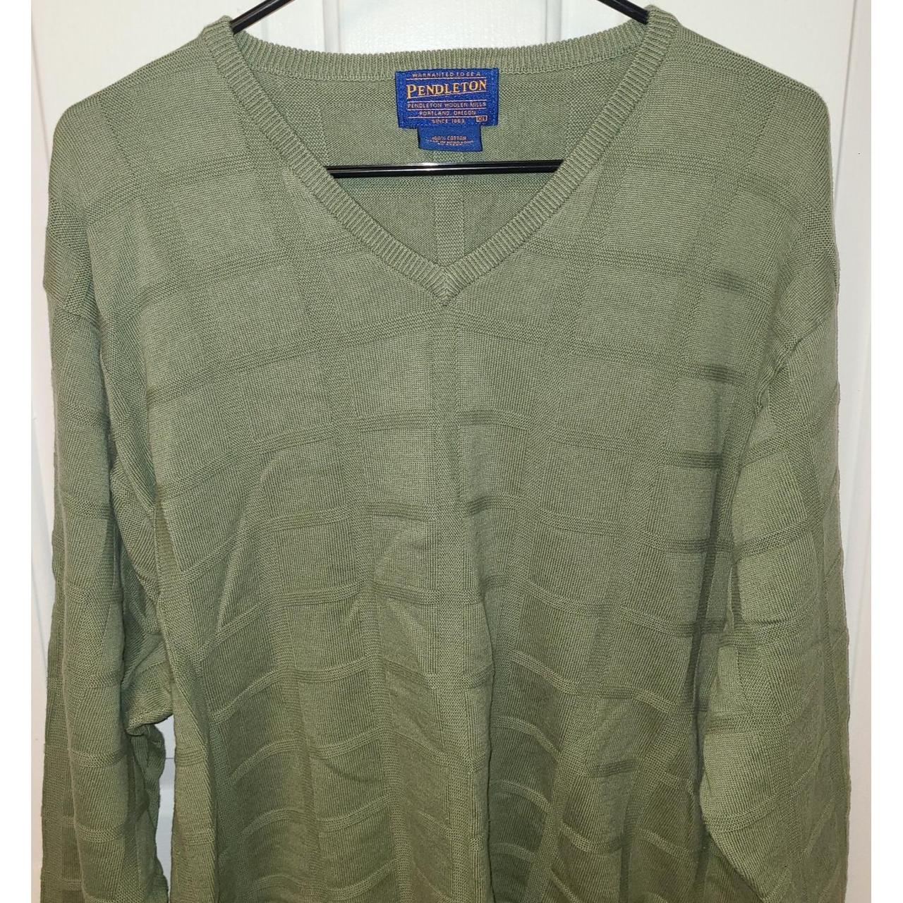 Pendleton Men's Sweater - Green - L – PENDLETON S… - image 1
