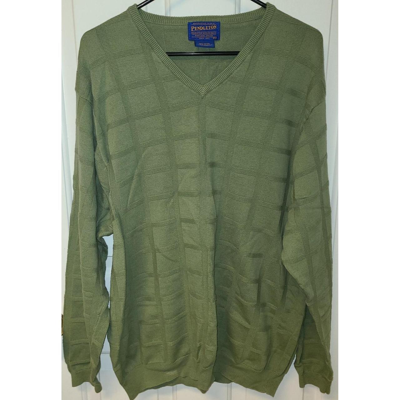 Pendleton Men's Sweater - Green - L – PENDLETON S… - image 2