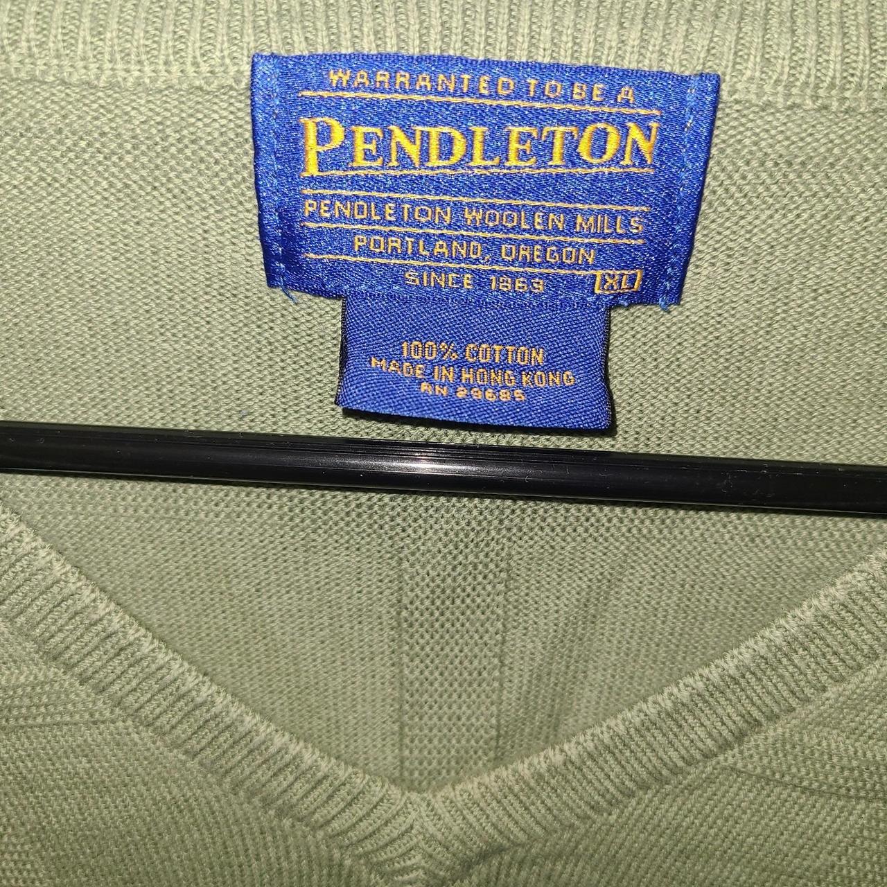 Pendleton Men's Sweater - Green - L – PENDLETON S… - image 4